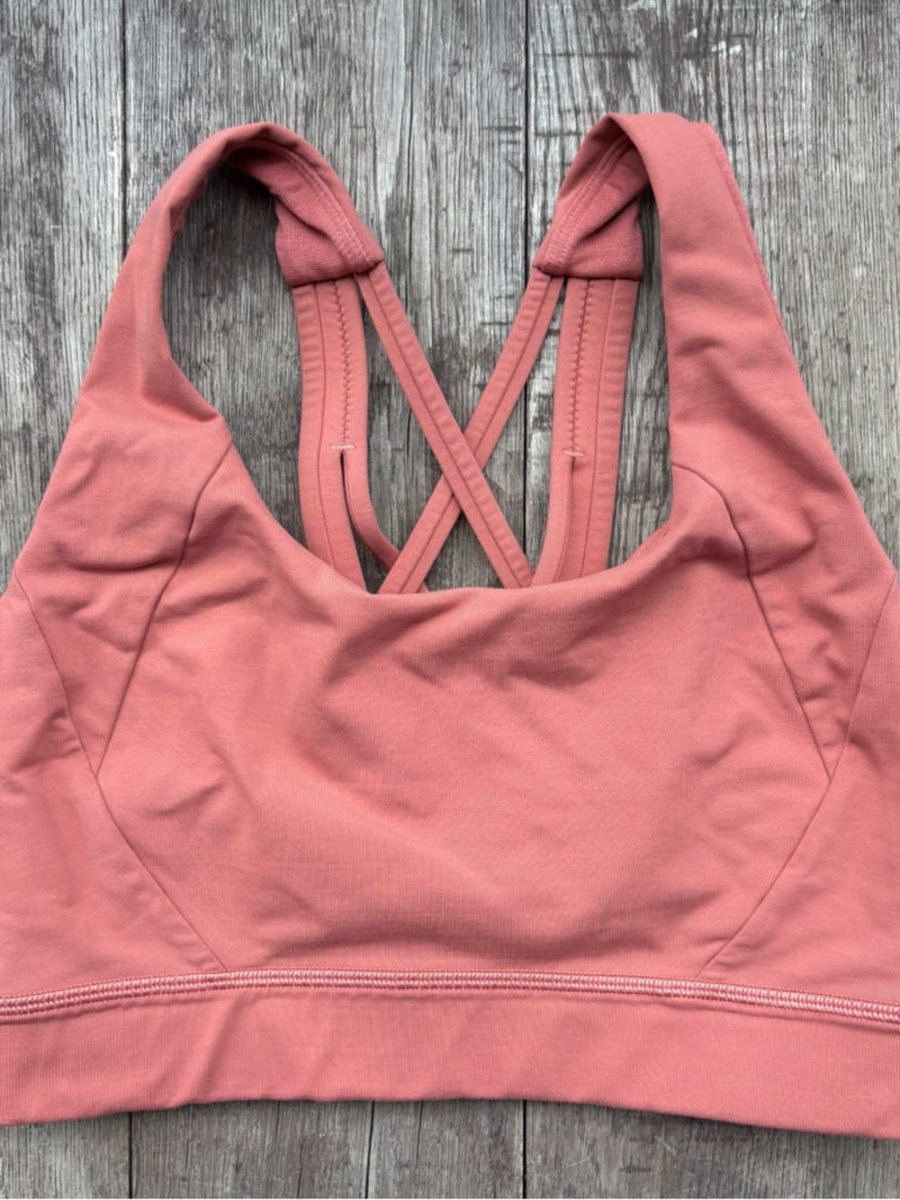 lululemon athletica Dusty Rose Cross-Back Sports Bra